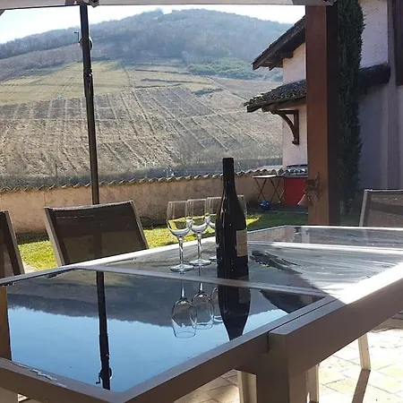 Charmante Maison Au Calme Pour 6 Personnes Quincié-en-Beaujolais Exterior foto